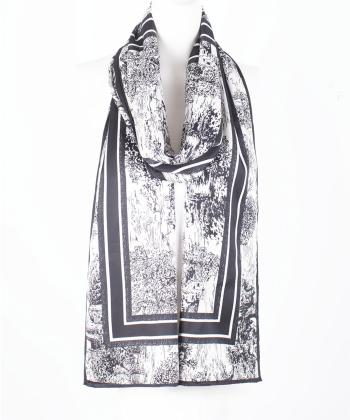 شال ابريشم زنانه نوولاشال مدل 33154