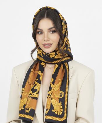 شال ابريشم زنانه نوولاشال مدل 33156