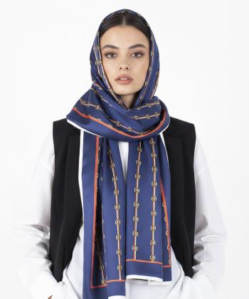 شال ابريشم زنانه نوولاشال مدل 33157