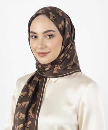 شال ابريشم زنانه نوولاشال مدل 33159