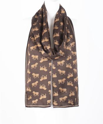 شال ابريشم زنانه نوولاشال مدل 33159