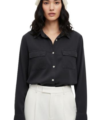 شوميز كتان زنانه سوپردراي مدل 6020006