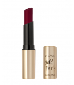 رژ لب جامد مات دیواژ Divage مدل Gold Party وزن 2.8 گرم