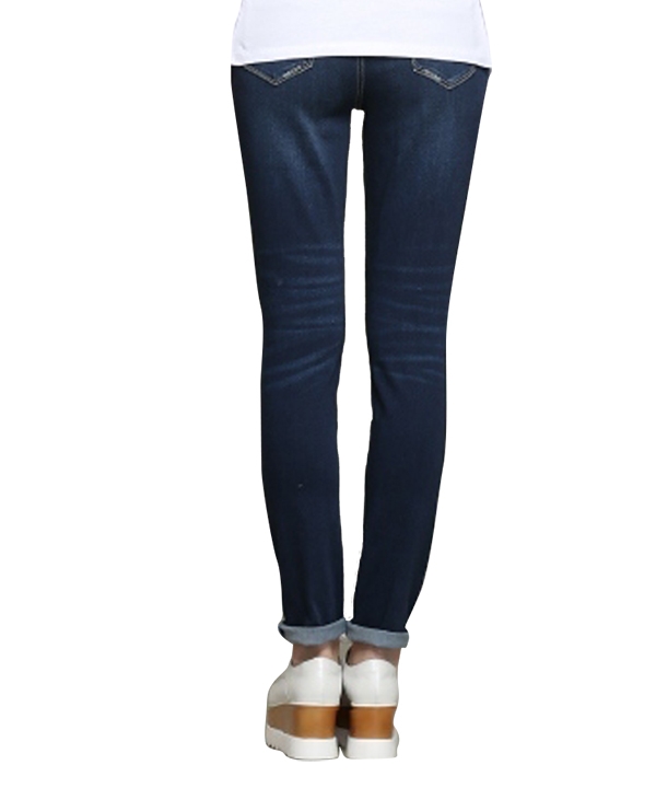 شلوار زنانه جین راسته آبی تیره جین وست Jeanswest