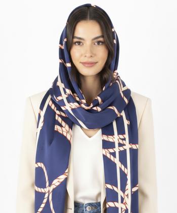 شال ابريشم زنانه نوولاشال مدل 33164