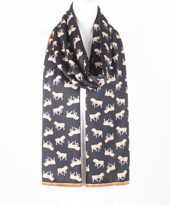 شال ابريشم زنانه نوولاشال مدل 33166