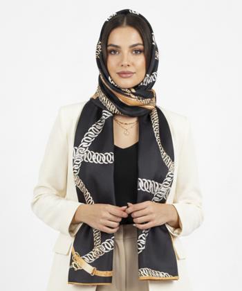 شال ابريشم زنانه نوولاشال مدل 33170