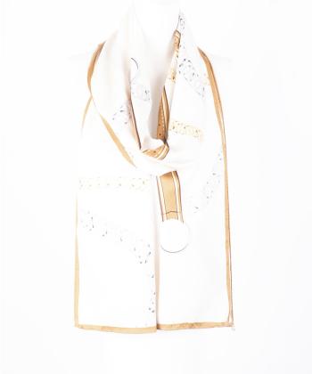 شال ابريشم زنانه نوولاشال مدل 33171