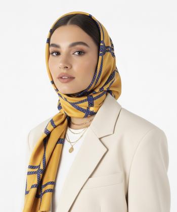 شال ابريشم زنانه نوولاشال مدل 33172