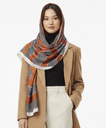 شال ابریشم زنانه نوولاشال مدل 33175