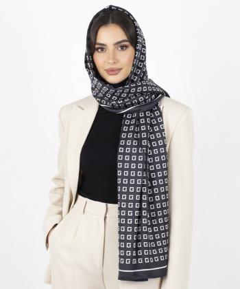 شال ابريشم زنانه نوولاشال مدل 33177