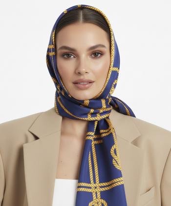 شال ابريشم زنانه نوولاشال مدل 33184