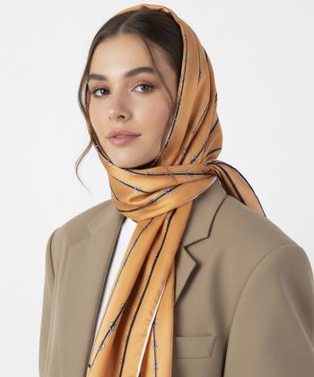 شال ابريشم زنانه نوولاشال مدل 33185