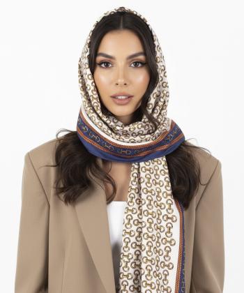 شال ابريشم زنانه نوولاشال مدل 33187