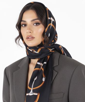 شال ابريشم زنانه نوولاشال مدل 33188