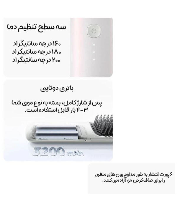 برس حرارتي شيائومي مدل MJZFS01LF