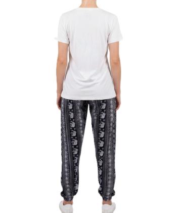 ست تيشرت و شلوار زنانه پاتر مدل 925