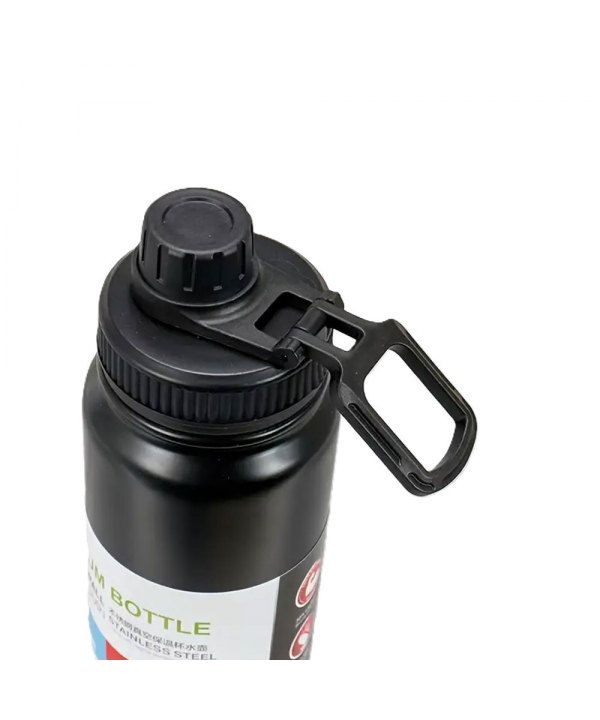 قمقمه فلزي استيل دو جداره ظرفيت 1000ml نسل آهن مدل 1055