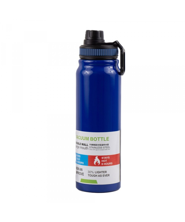 قمقمه فلزي استيل دو جداره ظرفيت 1000ml نسل آهن مدل 1055