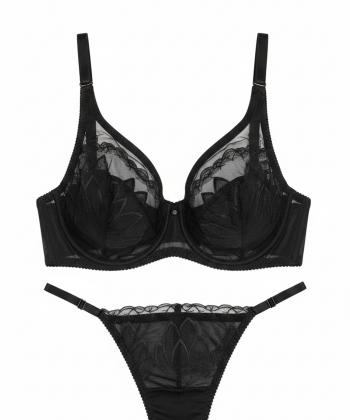 ست سوتین و شورت زنانه ژینا مدل 5533