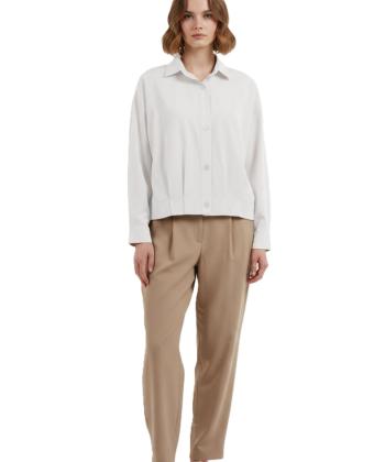 شومیز آستين بلند زنانه ال سي وايكيكي مدل S660887Z8