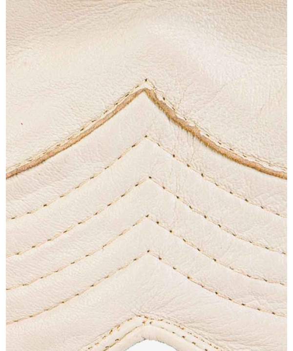 دستکش چرم طبیعی زنانه چرم مشهد Mashad Leather کد R0188-001