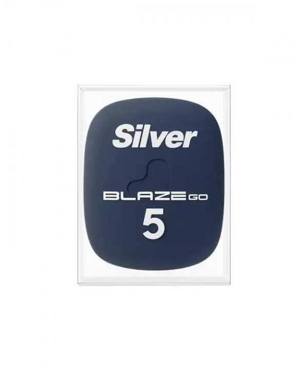 خودتراش سیلور مدل Blaze5 GO دسته با 3 تیغ یدک و هاردباکس