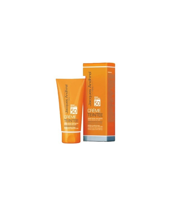 کرم ضد آفتاب+spf50 ژاک آندرل Jacques Andhrel مناسب پوست های چرب و مستعد آکنه 50 میلی لیتر