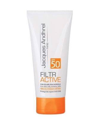 کرم ضد آفتاب +spf50 ژاک آندرل Jacques Andhrel مناسب پوست های خشک و معمولی 50 میلی لیتر