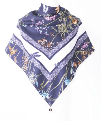 روسري ابريشم زنانه نوولاشال مدل 44177