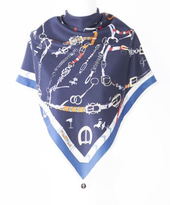 روسري ابريشم زنانه نوولاشال مدل 44180