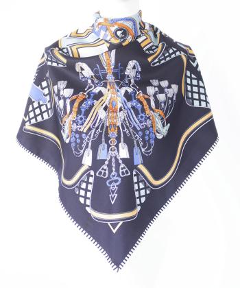 روسري ابريشم زنانه نوولاشال مدل 44184