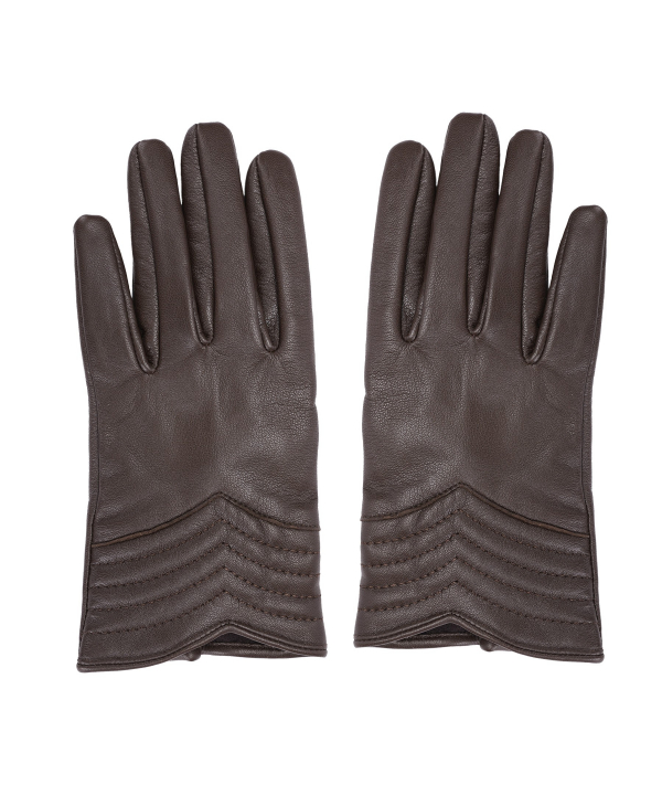 دستکش چرم طبیعی زنانه چرم مشهد Mashad Leather کد R0188-001