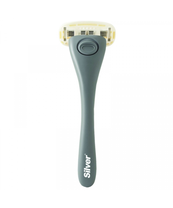 خودتراش زنانه سیلور مدل Gloria5 System دسته با 2 تیغ یدک و هوک نگهدارنده