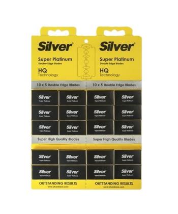 تیغ یدک سیلور مدل Super Platinum مجموعه 20 بسته 5 عددی