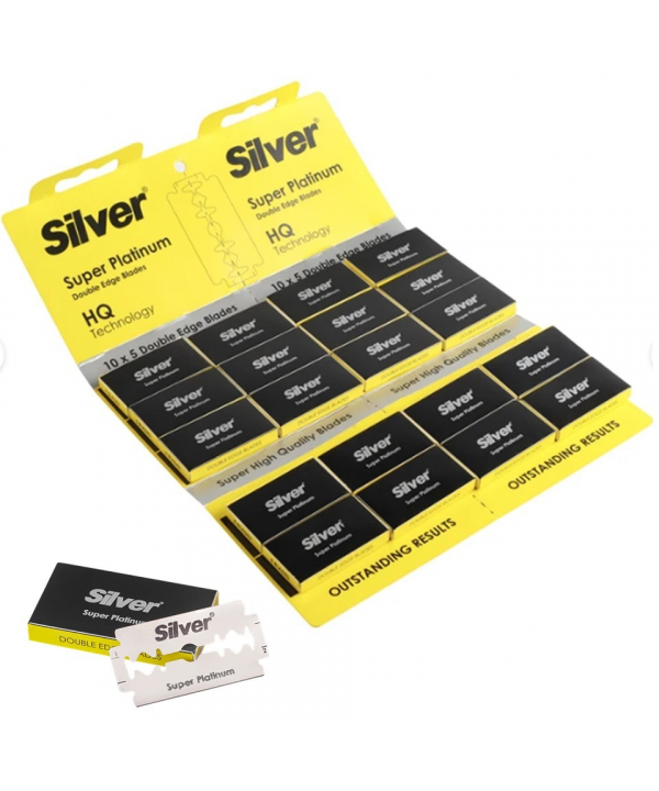 تیغ یدک سیلور مدل Super Platinum مجموعه 20 بسته 5 عددی