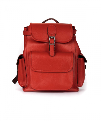 کوله پشتی چرم زنانه شهر چرم Leather City مدل SR980