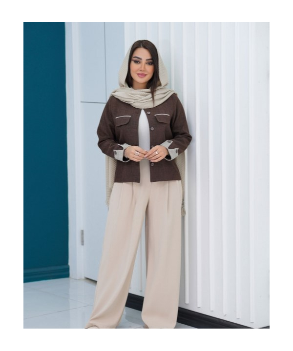 کراپ کت زنانه السانا مدل 2507