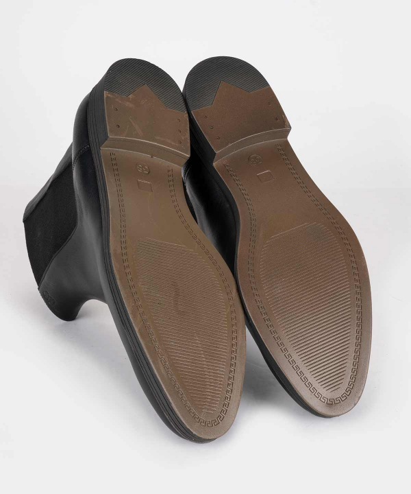 نیم بوت زنانه چرم دنیلی Daniellee  مدل Armita Bootie Plain