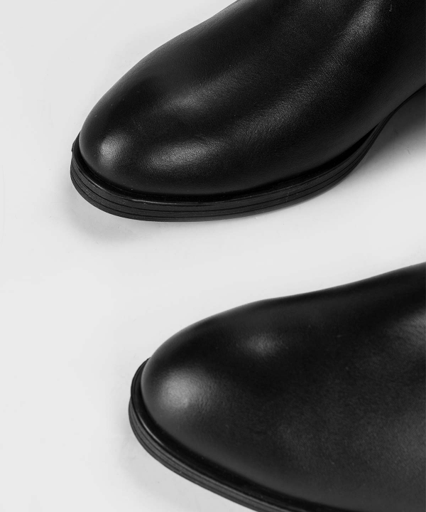 نیم بوت زنانه چرم دنیلی Daniellee  مدل Armita Bootie Plain