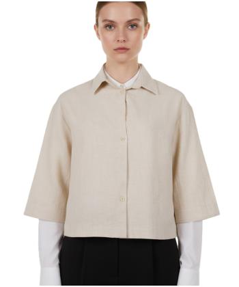 شومیز زنانه لوکه آب مدل T-04-S-W-LO-00148