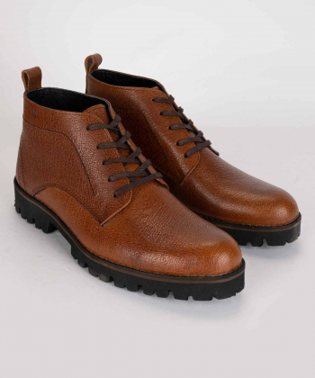 نیم بوت مردانه مارال چرم Maral Leather مدل CM4