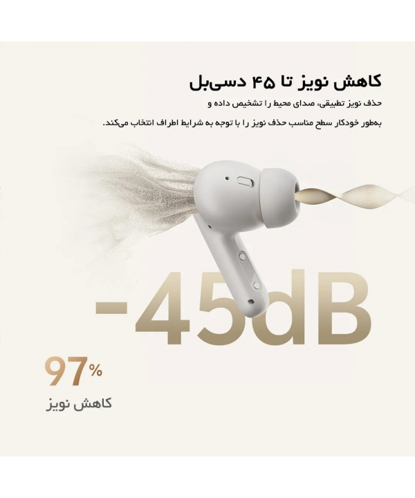 هندزفري بلوتوثي كيو سي واي مدل Buds ANC