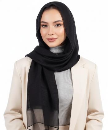 شال ابریشم لمه زنانه نوولاشال مدل 55319
