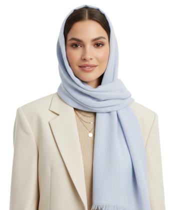شال لينن زنانه نوولاشال مدل 55315