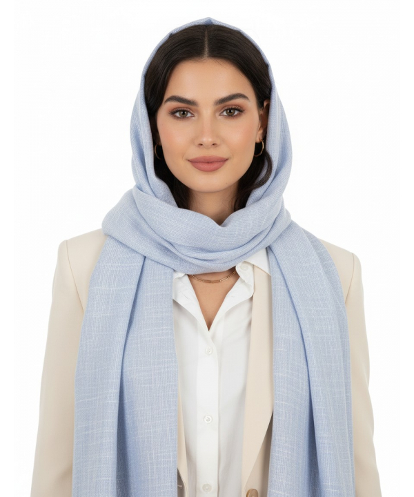 شال لينن زنانه نوولاشال مدل 55318