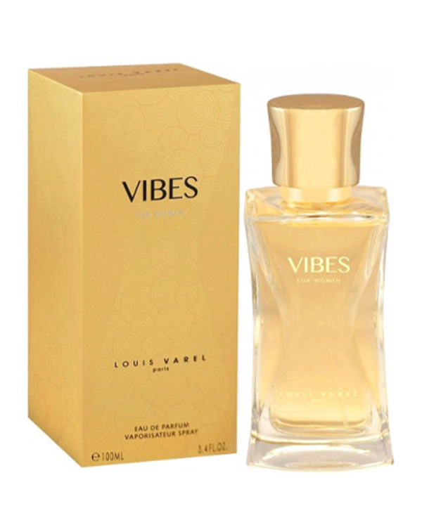 ادوپرفیوم زنانه لویی وارل Louis Varel مدل Vibes حجم 100 میلی‌لیتر