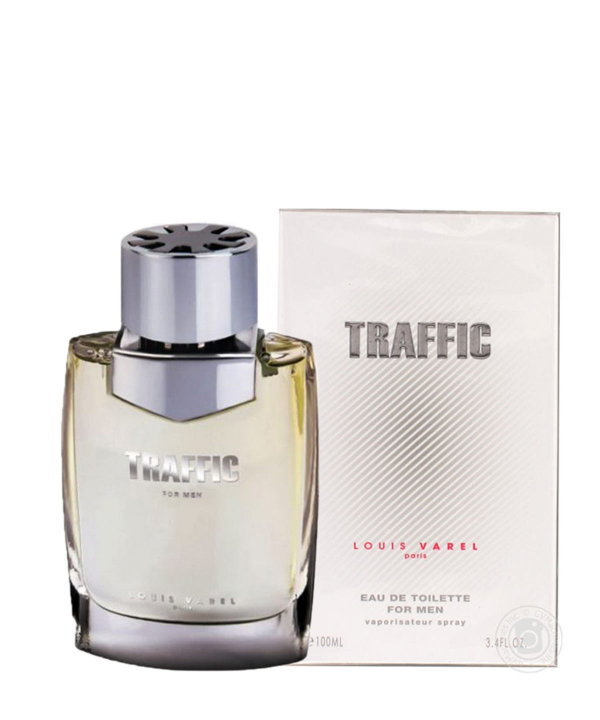 ادوتویلت مردانه لویی وارل Louis Varel مدل Traffic حجم 100 میلی‌لیتر
