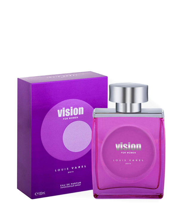 ادوپرفیوم زنانه لویی وارل Louis Varel مدل Vision حجم 100 میلی‌لیتر
