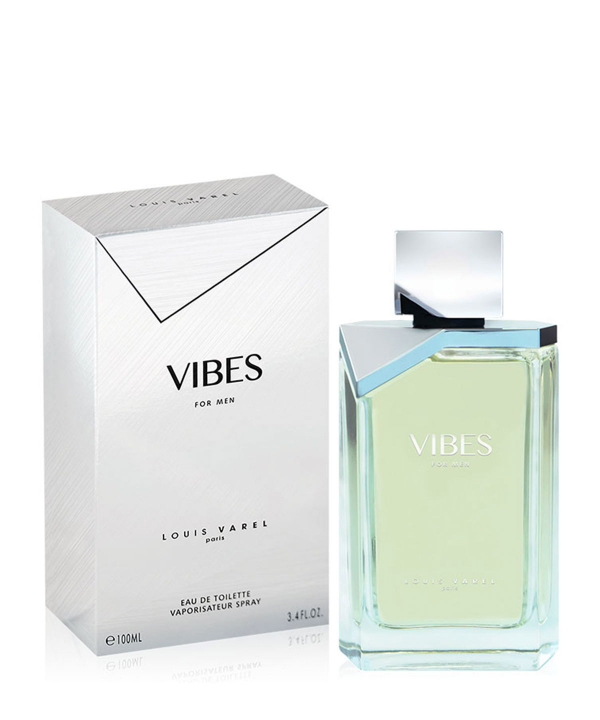ادوتویلت مردانه لویی وارل Louis Varel مدل Vibes حجم 100 میلی‌لیتر